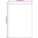  Zavjese za zamračivanje 2 kom. Svjetlosiva 140 x 175 cm Baršun | shoptok.hr