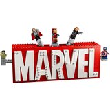 Lego Marvel: Logotip in mini figure MARVEL | Shoptok.si