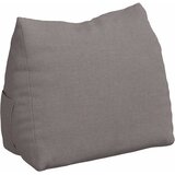  Jastuk za leđa Sivo-smeđa 45 x 20 x 35 cm tkanina | shoptok.hr
