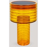 New Garden Namizna svetilka oranžna plastična vklj. LED solarna IP44 - Ambar | Shoptok.si