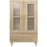  Visoka komoda boja hrasta sonome 70x31x115 cm konstruirano drvo | shoptok.hr