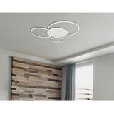 Globo Globo 48466-70W-LED prigušiva plafonska svetiljka INVERTINA 70W/230V 105x26,5 cm srebrna + daljinski upravljač | Eponuda.com