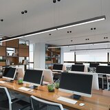  Dengling LED Linearna lampa, 36 W, 120×7cm, Crna Cene