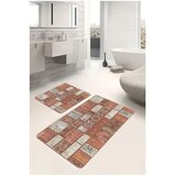 Mila Home Rjave žametne kopalniške preproge v kompletu 2 ks 60x100 cm – | Shoptok.si
