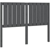  Uzglavlje za krevet sivo 125,5 x 4 x 100 cm od masivne borovine | shoptok.hr