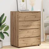 vidaXL omare za shranjevanje 2 pcs umetni hrast 80 x 48 x 105 cm | Shoptok.si