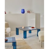 Kave Home Modra steklena mizica 85x85 cm Adularia – | Shoptok.si