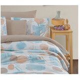 Mila Home Modra/rjava posteljnina za zakonsko posteljo/podaljšana z rjuho/4-delna 200x220 cm Magnolia – | Shoptok.si