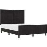 vidaXL Krevet okvir Crna 140x190 cm Baršun Cijene