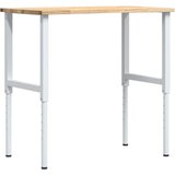  Radni stol 100x60x(71,5-98) cm puno drvo hrast | shoptok.hr