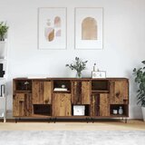  Komode 3 pcs Staro drvo 180 x 35 x 70 cm Konstruirano drvo | shoptok.hr
