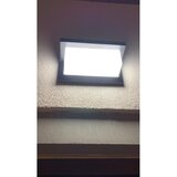  LED spoljašnje zidno svetlo sa senzorom LED/12W/230V IP54 crno | Eponuda.com