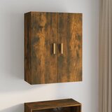 The Living Store Viseča stenska omarica dimljeni hrast 69,5x34x90 cm - Viseča Stenska Omarica, (21435558) Cene