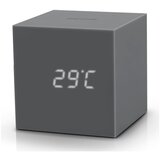 Gingko Siva LED budilica Gravity Cube | shoptok.hr