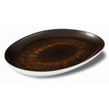Le Coq Krožnik Estia Rust 41,5x27cm / ovalen / rjav / porcelan, (5000199157) Cene