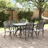  Set od 4 Crna Lijevani aluminij 150x90x72 cm Dekorativni umetci | shoptok.hr