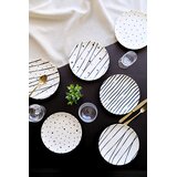 Hermia Set dezertnih tanjira, 6 komada, Šareni | Eponuda.com