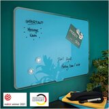 Leitz Stenska steklena tabla Cosy, 60 x 80 cm, modra | Shoptok.si