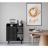 Hanah home komoda za kafe kutak Magnetar, 90 cm, crna Cene