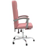  Uredski naslonjač od umjetne kože ružičasti | shoptok.hr
