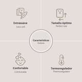 Interbaby set dekica Bubble i tješlica Bear Grey | shoptok.hr