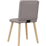  Jedilni stoli 4 kosi taupe blago, (21822604) | Shoptok.si