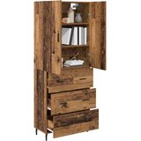  Highboard s ladicama 2 pcs Staro drvo Inženjerska drva i staklo | shoptok.hr
