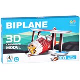  3D slagalica kartonski model AVION uradi sam DIY 62 dijela ZA5721 | shoptok.hr
