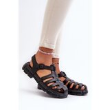 Boto Women's Foam Sandals Roman Black Gasaria | shoptok.hr