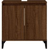 Ormarić za umivaonik boja smeđeg hrasta 58 x 33 x 60 cm drveni | shoptok.hr