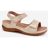 EVENTO Comfortable Women's Wedge Sandals Beige Sadevale | shoptok.hr
