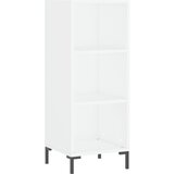 The Living Store Komoda bela 34,5x32,5x90 cm inženirski les - Komoda, (21503238) | Shoptok.si