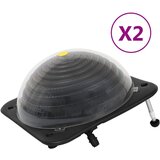 vidaXL solarni grelci za bazen 2 kosa 75x75x36 cm hdpe aluminij Cene