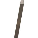  Noge za blagovaonski stol U-oblik 2 kom Prirodni čelik 70 x (72-73) cm Čelik | shoptok.hr