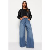 Trendyol Blue Elastic High Waist Extra Wide Leg Jeans Cijene
