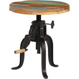  Bočni stolić od obnovljenog drva i željeza 45 x (45 - 62) cm | shoptok.hr