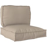  Set jastučića za palete 2 pcs Sivo-smeđa Oxford tkanina | shoptok.hr