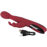 You2Toys masažer - gurnite-rotirajte, grijaći vibrator G-točke (crveni) | shoptok.hr