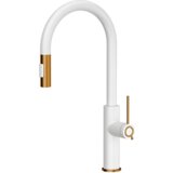 Quadron slavina JENNIFER snježno bijela/nano PVD bakar | shoptok.hr