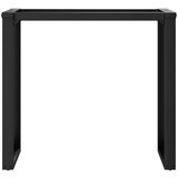 vidaXL Noge za jedilno mizo O-okvir 80x40x73 cm lito železo | Shoptok.si