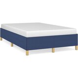 Furnova Posteljni okvir brez vzmetnice moder 120x190 cm blago, (21936406) | Shoptok.si