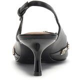 Guess Čevlji s peto in s paščki 'YANAI' črna | Shoptok.si
