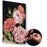  Slikanje po številkah Cvetlični vrt | nizka težavnost SPECIAL BLACK EDITION | nizka težavnost SPECIAL BLACK EDITION Cene