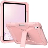 NIKCORP Ovitek za iPad Air 5 / Air 4 / Pro 11 s stojalom, držalom za pisalo, ročajem in naramnim trakom, trislojna zaščita, roza, (5000138874) | Shoptok.si