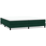 Box Spring krevet bez madracem tamnozeleni 200x210 cm baršun | Eponuda.ba