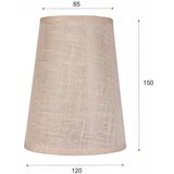  zamenski abažur za luster i zidno svetlo antonio E14 150x120 mm bež | Eponuda.com
