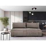 MID.YOU ZOFA S POSTELJNO FUNKCIJO, svetlo rjava tekstil | Shoptok.si