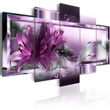  Slika - Purple Lilies 100x50 | shoptok.hr
