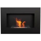 Kamin na bioetanol – KRATKI DELTA CRNI
