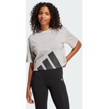 Adidas Funkcionalna majica 'Essentials' pegasto siva / črna | Shoptok.si